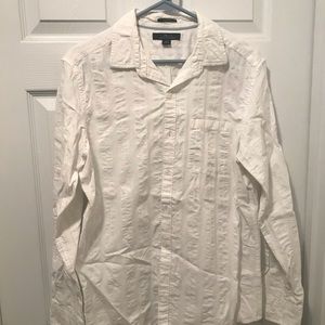 Marc Anthony white dress long sleeve shirt